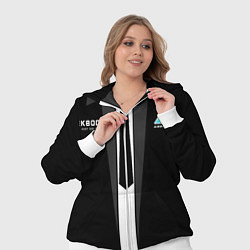 Женский 3D-костюм RK800 Android Black, цвет: 3D-белый — фото 2