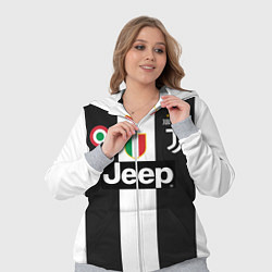 Женский 3D-костюм FC Juventus 18-19, цвет: 3D-меланж — фото 2