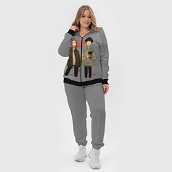 Женский 3D-костюм End of the f*cking world, цвет: 3D-черный — фото 2