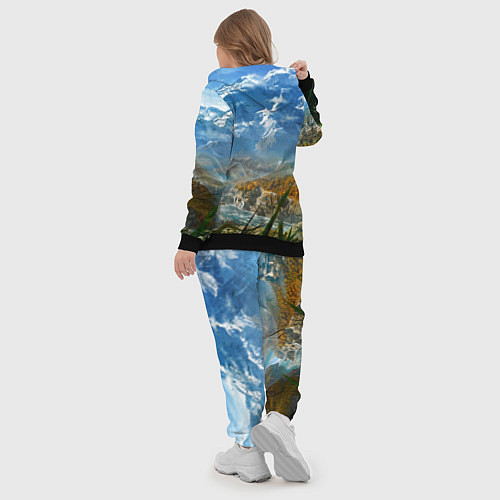 Женский костюм Far Cry 4: Ice Mountains / 3D-Черный – фото 5