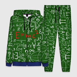 Женский 3D-костюм E=mc2: Green Style, цвет: 3D-синий