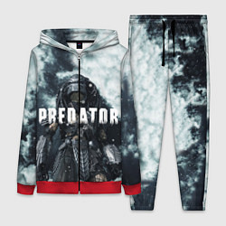 Женский 3D-костюм Winter Predator, цвет: 3D-красный