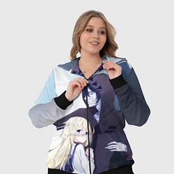 Женский 3D-костюм Ангел кровопролития, цвет: 3D-черный — фото 2