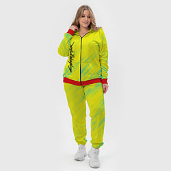 Женский 3D-костюм Cyberpunk 2077: Yellow, цвет: 3D-красный — фото 2
