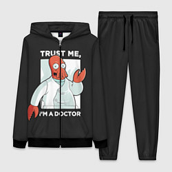 Женский 3D-костюм Zoidberg: Trust Me, цвет: 3D-черный