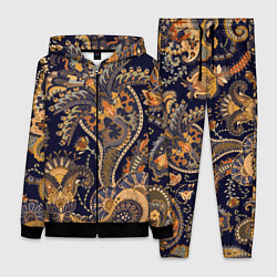 Женский костюм Орнамент пейсли - золотой