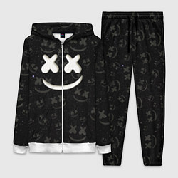 Женский 3D-костюм Marshmello Cosmos pattern, цвет: 3D-белый