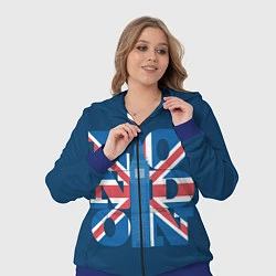 Женский 3D-костюм London: Great Britain, цвет: 3D-синий — фото 2