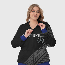 Женский 3D-костюм Mercedes AMG: Street Racing, цвет: 3D-синий — фото 2