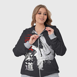 Женский 3D-костюм Judo Warrior, цвет: 3D-меланж — фото 2