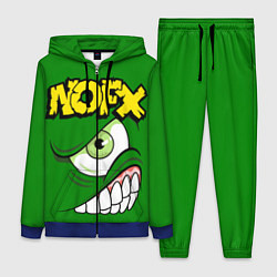 Женский 3D-костюм NOFX Face, цвет: 3D-синий