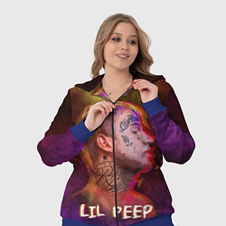 Женский 3D-костюм Lil Peep ART, цвет: 3D-синий — фото 2