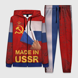 Женский 3D-костюм MADE IN USSR, цвет: 3D-синий