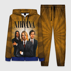 Женский 3D-костюм Nirvana, цвет: 3D-синий