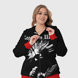 Женский 3D-костюм Король и Шут Анархия спина, цвет: 3D-красный — фото 2