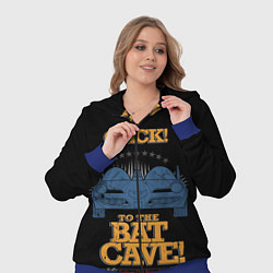 Женский 3D-костюм To The Bat Cave!, цвет: 3D-синий — фото 2