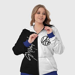 Женский 3D-костюм Stray Kids, цвет: 3D-синий — фото 2