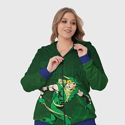 Женский 3D-костюм Green Arrow, цвет: 3D-синий — фото 2