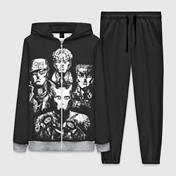 Женский 3D-костюм JoJo Bizarre Adventure, цвет: 3D-меланж