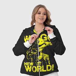 Женский 3D-костюм One Piece We Go World, цвет: 3D-белый — фото 2