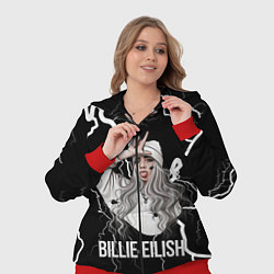 Женский 3D-костюм BILLIE EILISH, цвет: 3D-красный — фото 2