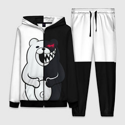 Женский 3D-костюм MONOKUMA, цвет: 3D-черный