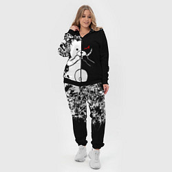 Женский 3D-костюм Monokuma, цвет: 3D-черный — фото 2