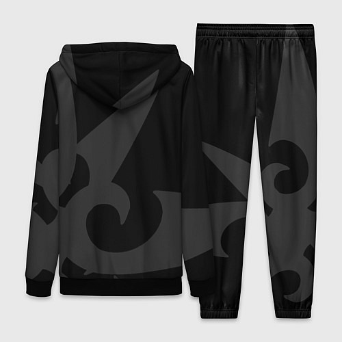 Женский костюм Король и Шут / 3D-Черный – фото 2