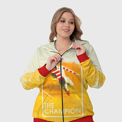 Женский 3D-костюм Регби The Champion, цвет: 3D-красный — фото 2