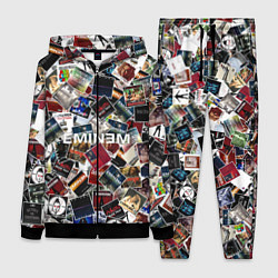 Женский 3D-костюм Дискография EMINEM, цвет: 3D-черный