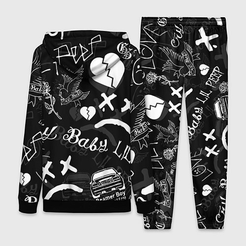 Женский костюм LIL PEEP / 3D-Черный – фото 2