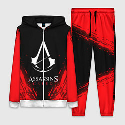 Женский 3D-костюм Assassin’s Creed, цвет: 3D-белый