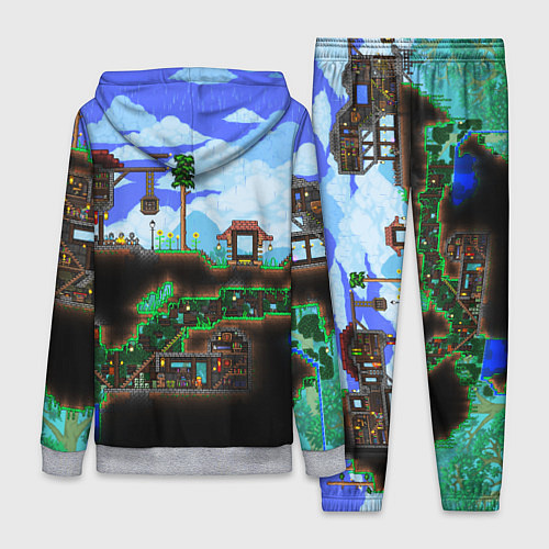 Женский костюм TERRARIA / 3D-Меланж – фото 2