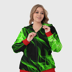 Женский 3D-костюм TOXIC FLAME, цвет: 3D-красный — фото 2