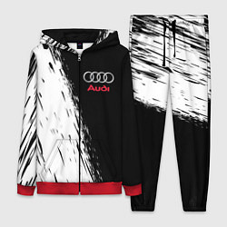 Женский 3D-костюм AUDI, цвет: 3D-красный