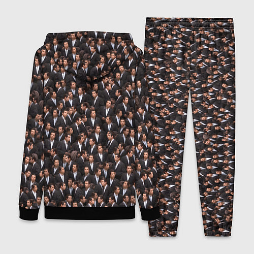 Женский костюм Растерянный Траволта / 3D-Черный – фото 2