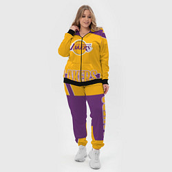 Женский 3D-костюм Los Angeles Lakers, цвет: 3D-черный — фото 2
