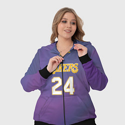 Женский 3D-костюм Los Angeles Lakers Kobe Brya, цвет: 3D-черный — фото 2