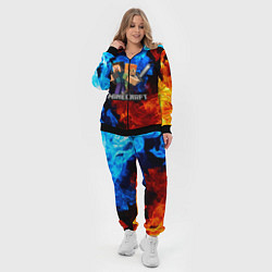 Женский 3D-костюм MINECRAFT, цвет: 3D-черный — фото 2