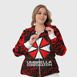 Женский 3D-костюм UMBRELLA CORPORATION, цвет: 3D-белый — фото 2