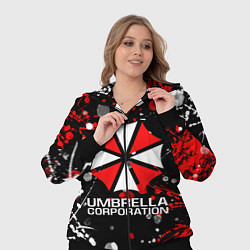 Женский 3D-костюм UMBRELLA CORPORATION, цвет: 3D-черный — фото 2