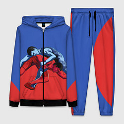 Женский 3D-костюм Борьба, цвет: 3D-черный