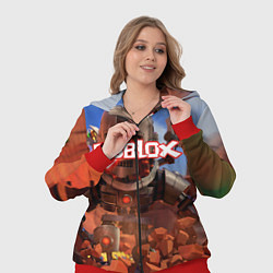 Женский 3D-костюм ROBLOX, цвет: 3D-красный — фото 2