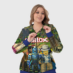 Женский 3D-костюм ROBLOX, цвет: 3D-синий — фото 2
