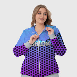 Женский 3D-костюм Roblox Gradient Pattern, цвет: 3D-меланж — фото 2
