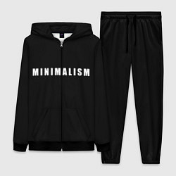 Женский 3D-костюм Minimalism, цвет: 3D-черный