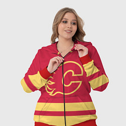 Женский 3D-костюм Калгари Флэймз, цвет: 3D-красный — фото 2