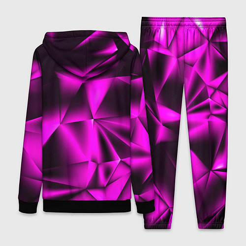 Женский костюм НЕОНОВАЯ ТЕКСТУРА / 3D-Черный – фото 2