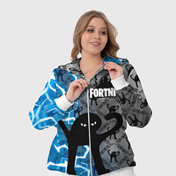 Женский 3D-костюм ЪУЪ FORTNITE, цвет: 3D-белый — фото 2