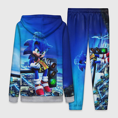 Женский костюм SONIC / 3D-Меланж – фото 2